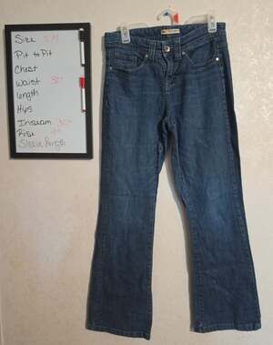 Women's Lee Midrise Straight leg Jeans 8M 3511140